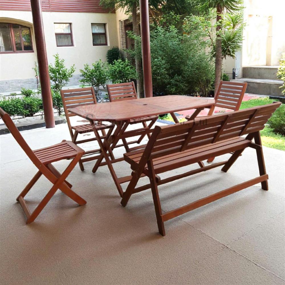 combo-ban-ghe-ngoai-troi-gap-xep-a293-sunfurn-1-ban-go-octa-140cm-1-ghe-bench-xep-4-ghe-go-xep-khong-tay-vin-bo-ban-ghe-san-vuon-xuat-khau